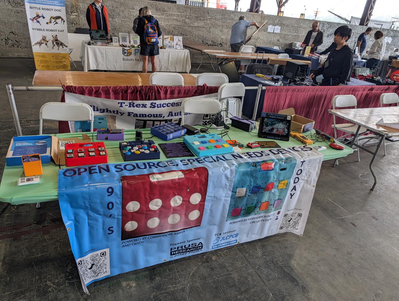 Maker Faire booth